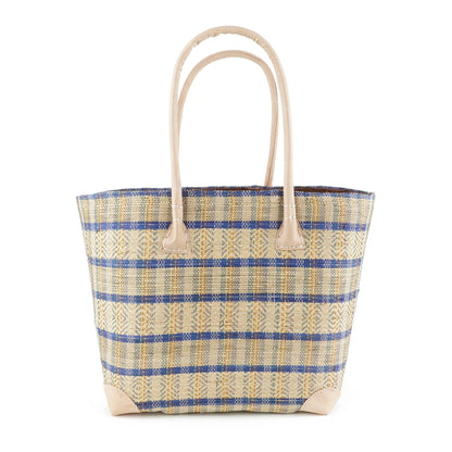 Weberei Pahl Muster4 Handgefertigte Tasche aus Natur-Raffia – Klein 107707_11