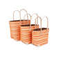 Weberei Pahl Muster41 Handgefertigtes Taschen-Set aus Natur-Raffia – 3-teiliges Set 108211_48
