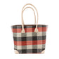 Weberei Pahl Muster5 Handgefertigte Tasche aus Natur-Raffia – Klein 107707_12