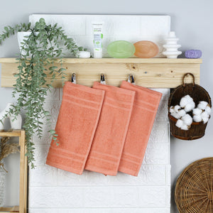 Weberei Pahl Seiftuch Riva Nina 30x30 cm (APRICOT) 100354