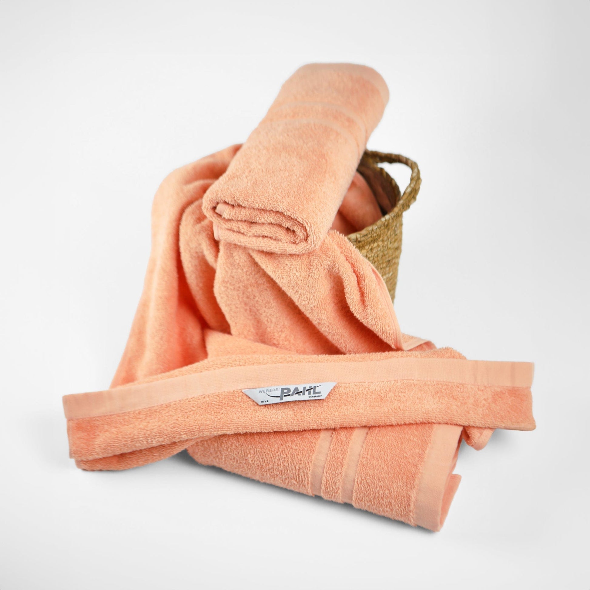 Weberei Pahl Seiftuch Riva Nina 30x30 cm (APRICOT) 100354