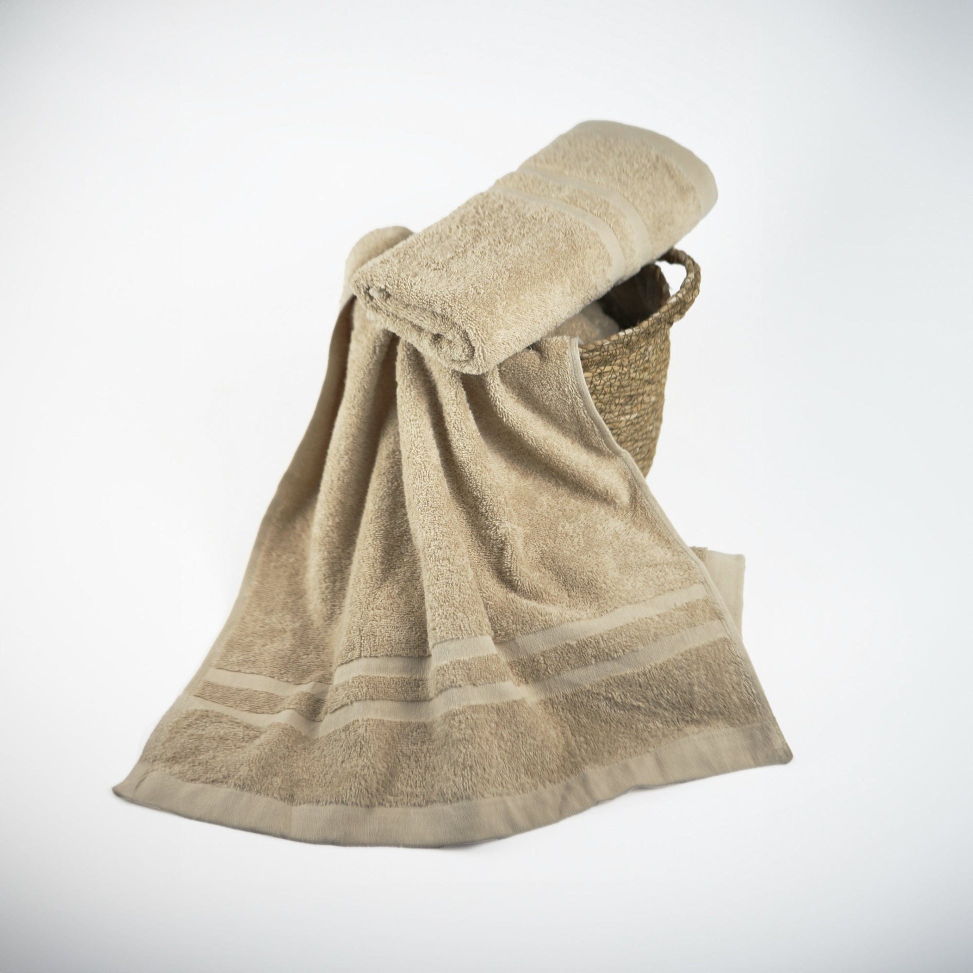 Weberei Pahl Seiftuch Riva Nina 30x30 cm (BEIGE) 100358