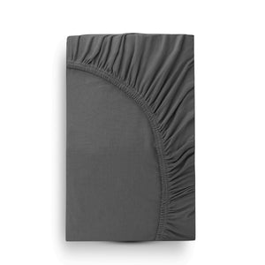 Weberei Pahl Spannbettlaken Miami Gina 100x200x24 (GRAPHIT) 100633