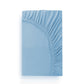 Weberei Pahl Spannbettlaken Miami Gina 100x200x24 (HELLBLAU) 105452