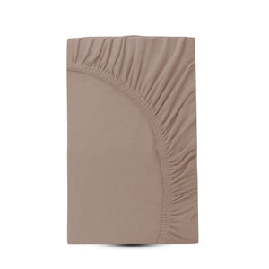 Weberei Pahl Spannbettlaken Miami Gina 100x200x24 (KIESEL) 102345