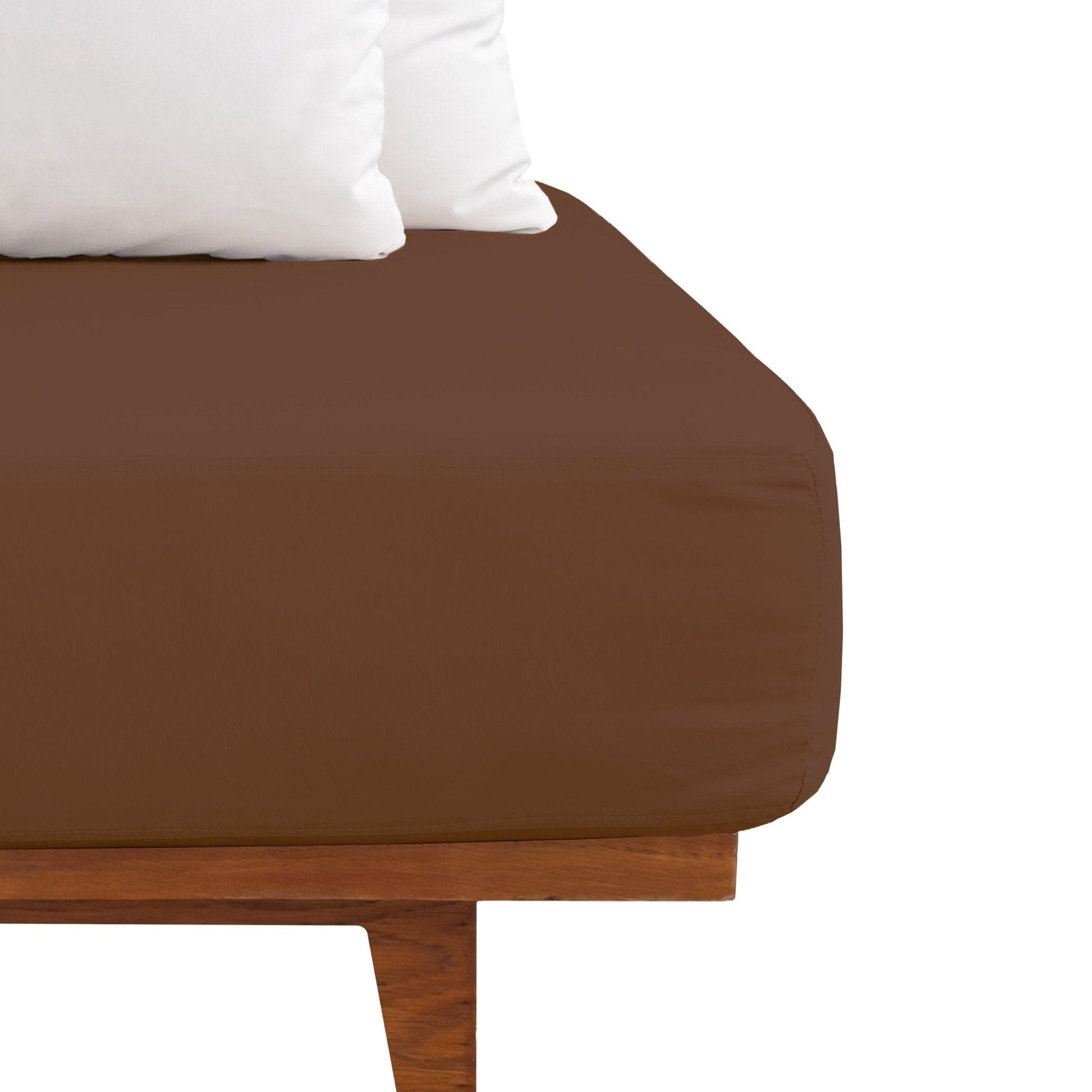 Weberei Pahl Spannbettlaken Miami Gina 120x200x24 (BRAUN) 103239