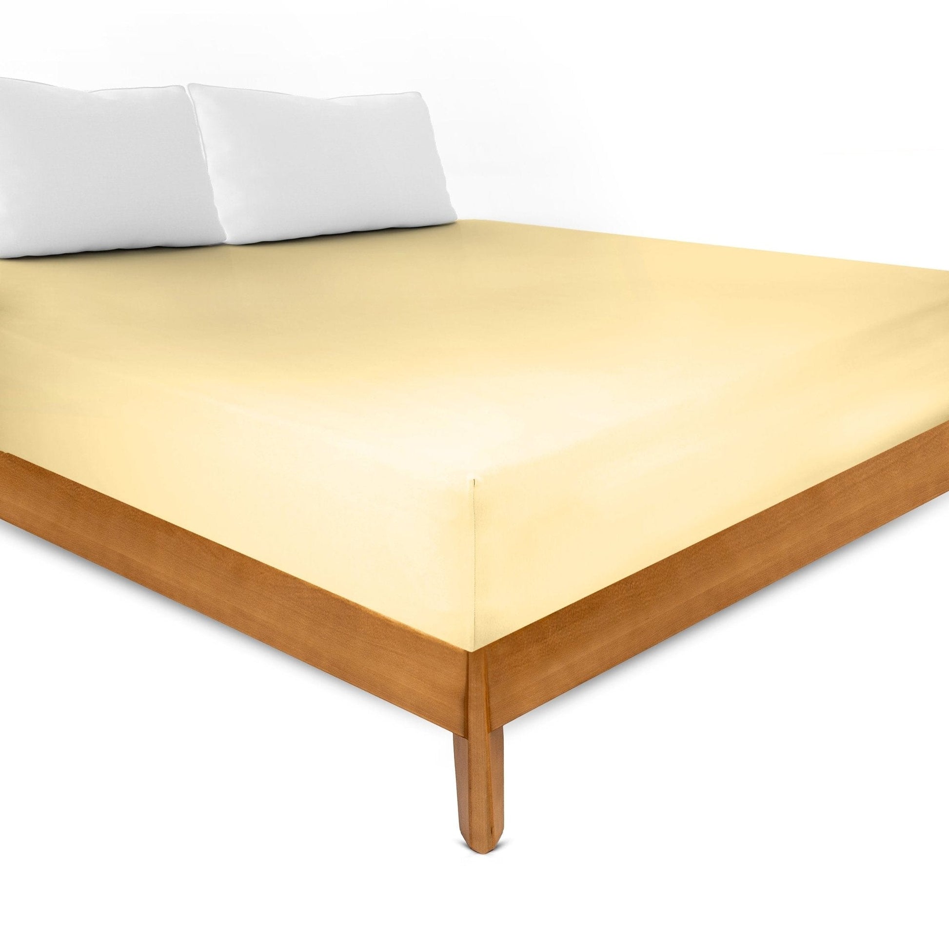 Weberei Pahl Spannbettlaken Miami Gina 120x200x24 (GELB) 103226