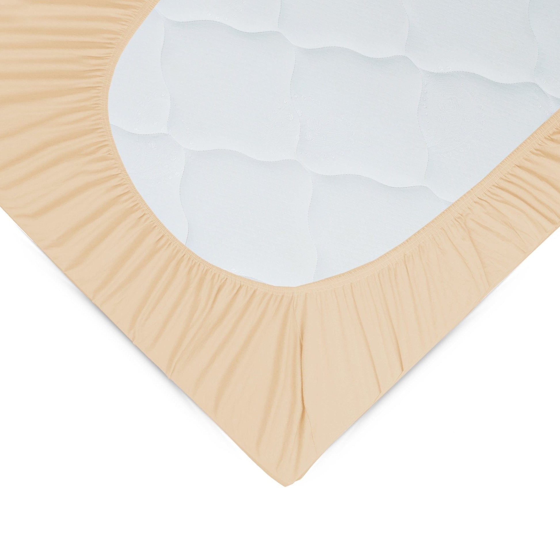 Weberei Pahl Spannbettlaken Miami Gina 120x200x24 (KAMEL) 103237