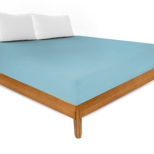 Weberei Pahl Spannbettlaken Miami Gina 160x200x24 (AZUR) 103258