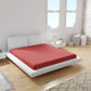 Weberei Pahl Spannbettlaken Miami Gina 160x200x24 (DUNKELROT) 103251