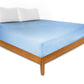 Weberei Pahl Spannbettlaken Miami Gina 160x200x24 (HELLBLAU) 103252