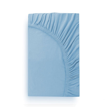Weberei Pahl Spannbettlaken Miami Gina 160x200x24 (HELLBLAU) 103252
