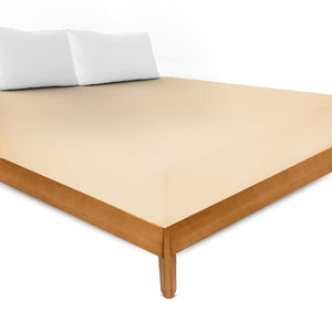 Weberei Pahl Spannbettlaken Miami Gina 160x200x24 (KAMEL) 103254