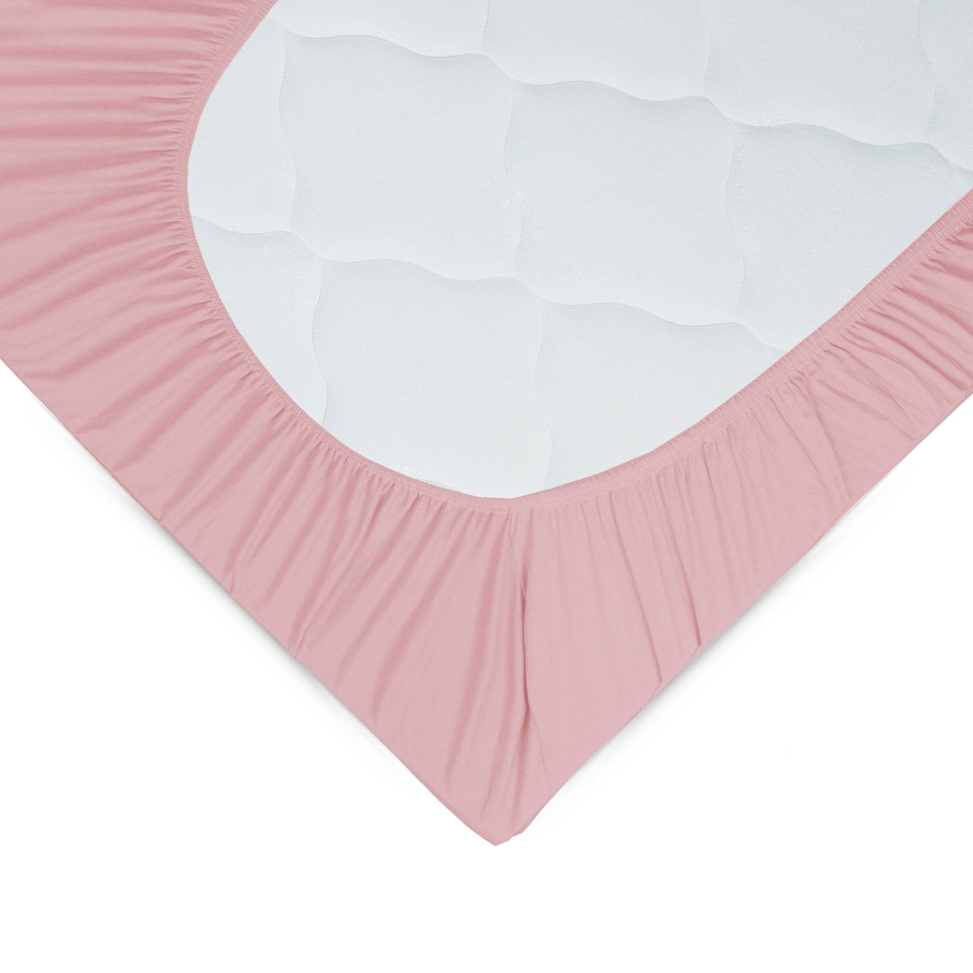 Weberei Pahl Spannbettlaken Miami Gina 160x200x24 (ROSA) 103248
