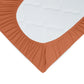 Weberei Pahl Spannbettlaken Miami Gina 160x200x24 (TERRACOTTA) 103246