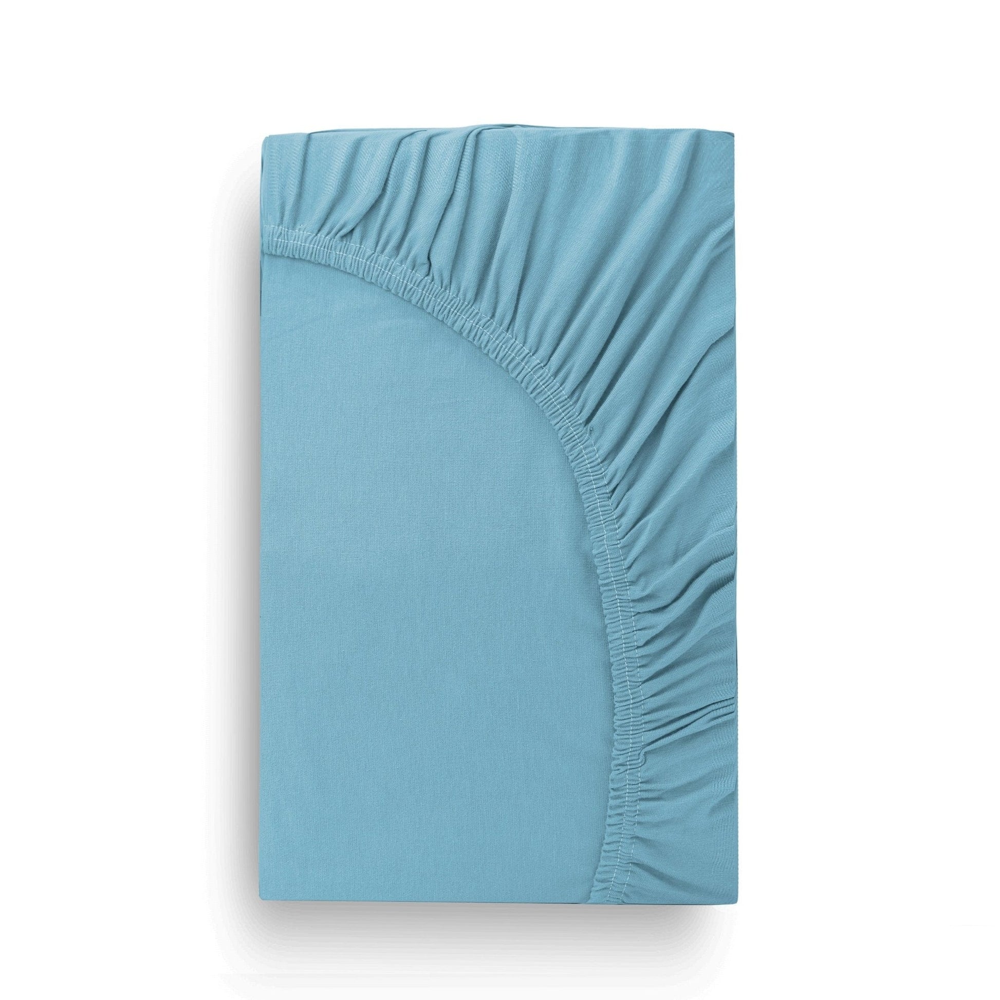 Weberei Pahl Spannbettlaken Miami Gina 200x200x24 (AZUR) 103267