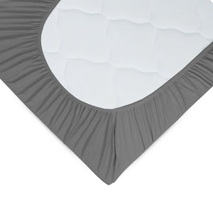 Weberei Pahl Spannbettlaken Miami Gina 200x200x24 (GRAPHIT) 101823