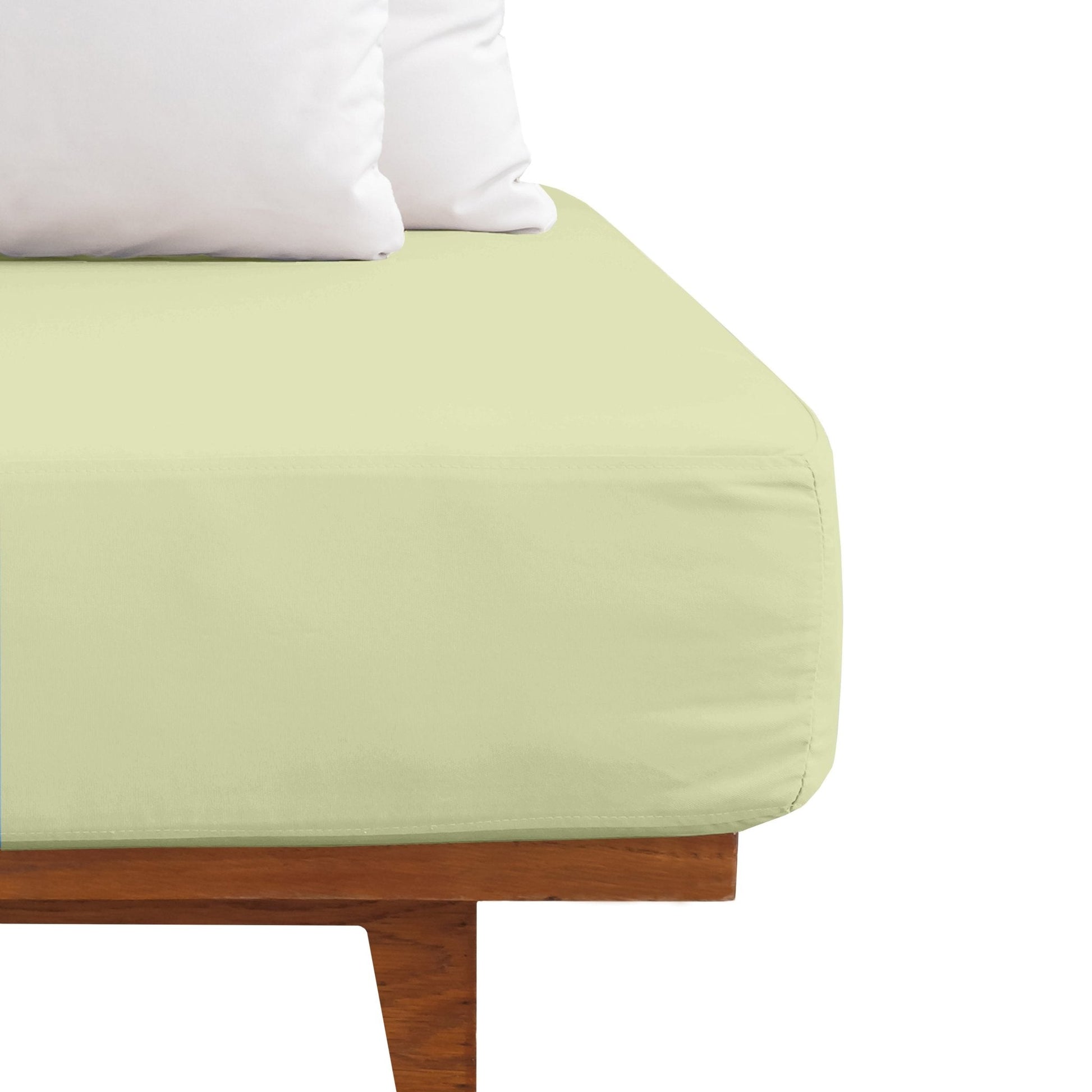 Weberei Pahl Spannbettlaken Miami Gina 70x140x10 (HELLGRÜN) 103282