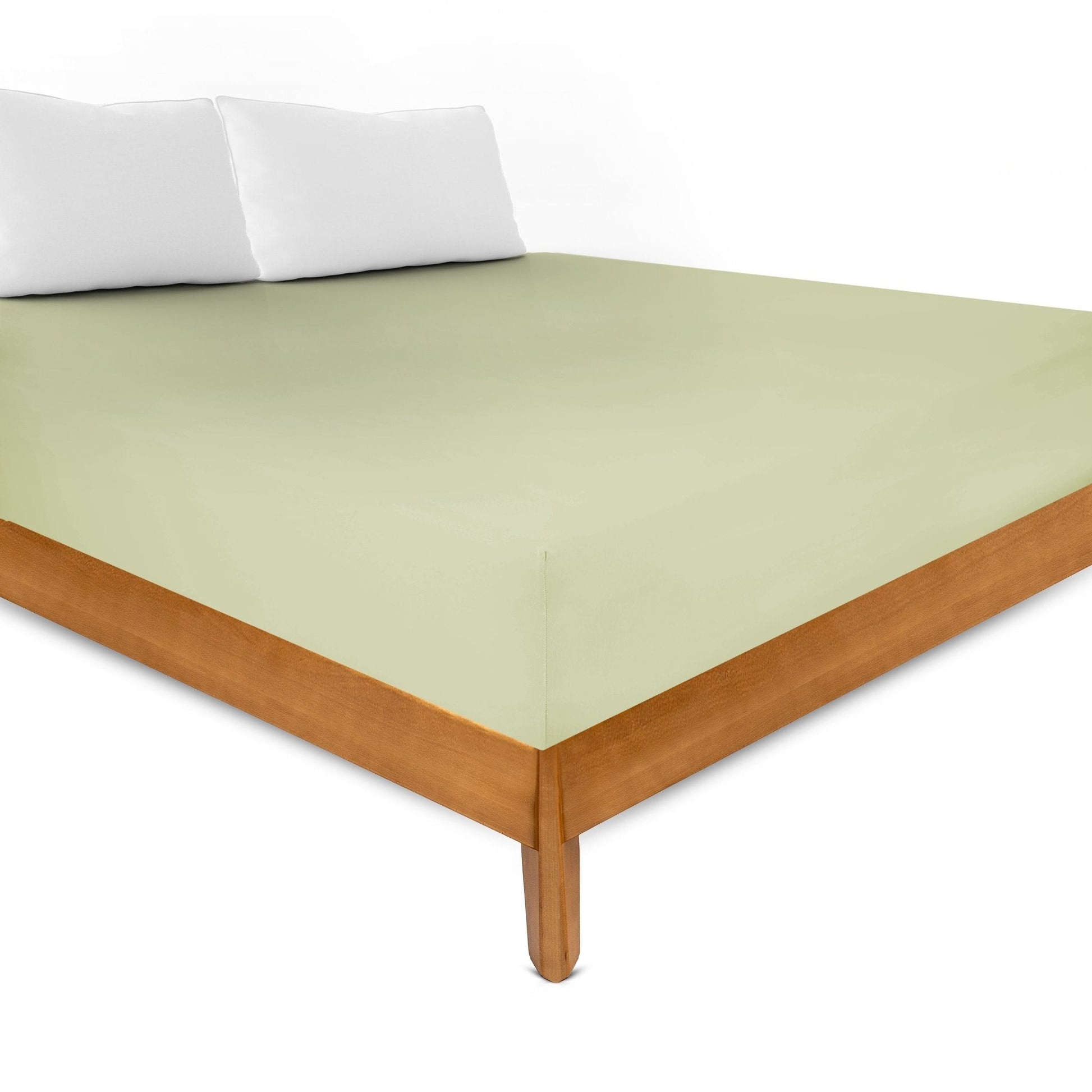 Weberei Pahl Spannbettlaken Miami Gina 70x140x10 (HELLGRÜN) 103282