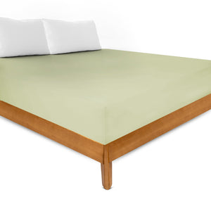 Weberei Pahl Spannbettlaken Miami Gina 70x140x10 (HELLGRÜN) 103282