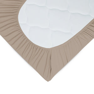 Weberei Pahl Spannbettlaken Miami Gina 70x140x10 (KIESEL) 103291