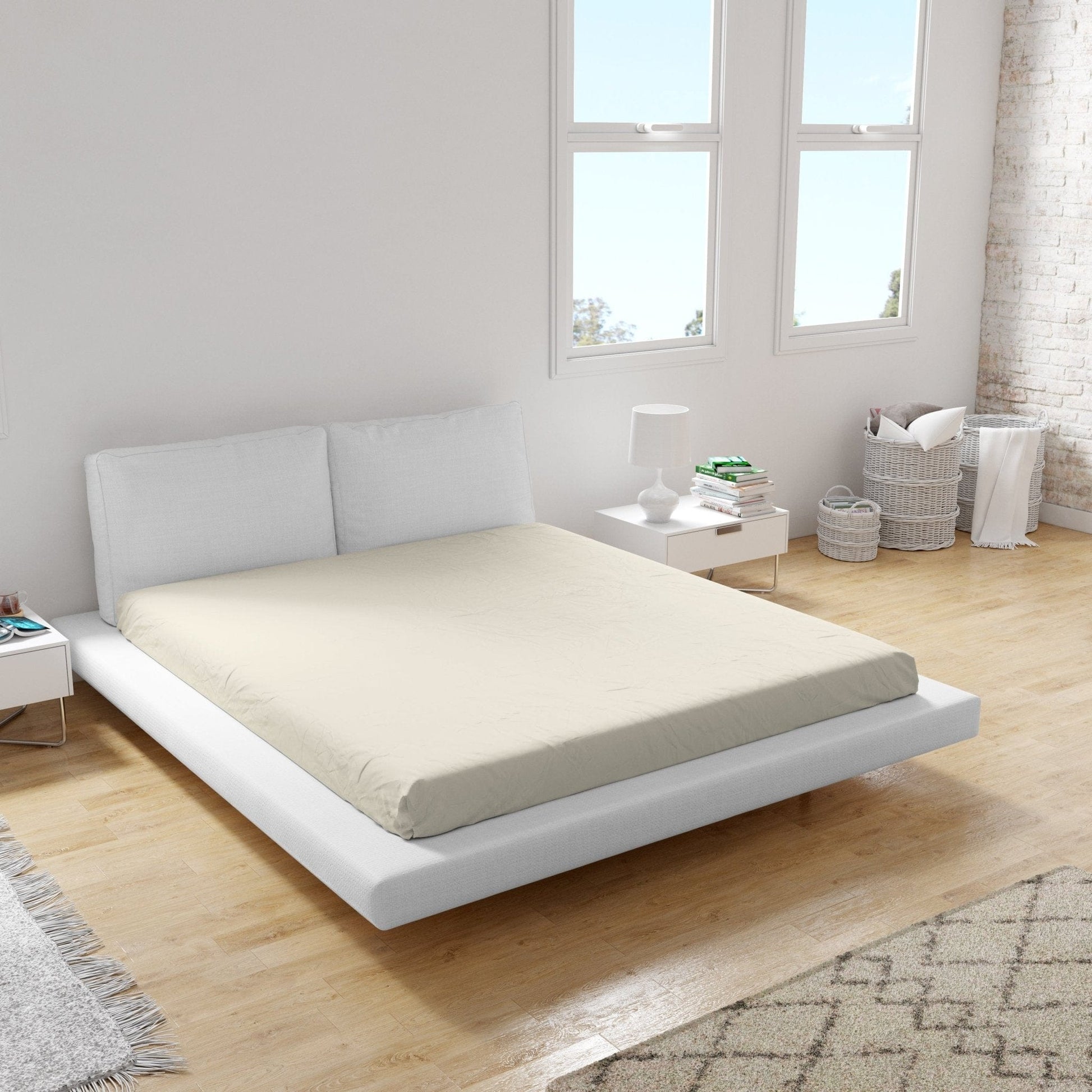 Weberei Pahl Spannbettlaken Miami Gina 70x140x10 (NATUR) 103283