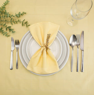 Weberei Pahl Tischdecke Tessin Tessa 130x220 cm (GOLD) 100408