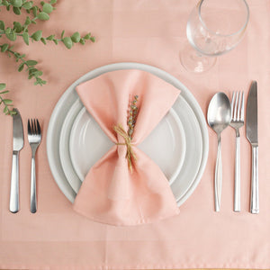 Weberei Pahl Tischdecke Tessin Tessa 130x280 cm (ROSA) 100417