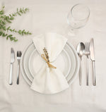 Weberei Pahl Tischdecke Tessin Tessa 80x80 cm (WEISS) 100011