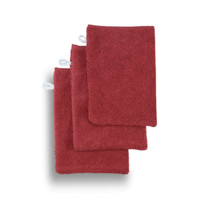 Weberei Pahl Waschhandschuh Capri Gina 16x23 cm (ROT) 104059