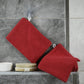 Weberei Pahl Waschhandschuh Capri Gina 16x23 cm (ROT) 104059