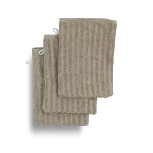 Weberei Pahl Waschhandschuh Capri Jenny 16x23 cm (KIESEL) 104069