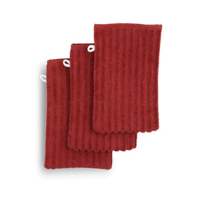 Weberei Pahl Waschhandschuh Capri Jenny 16x23 cm (ROT) 104094
