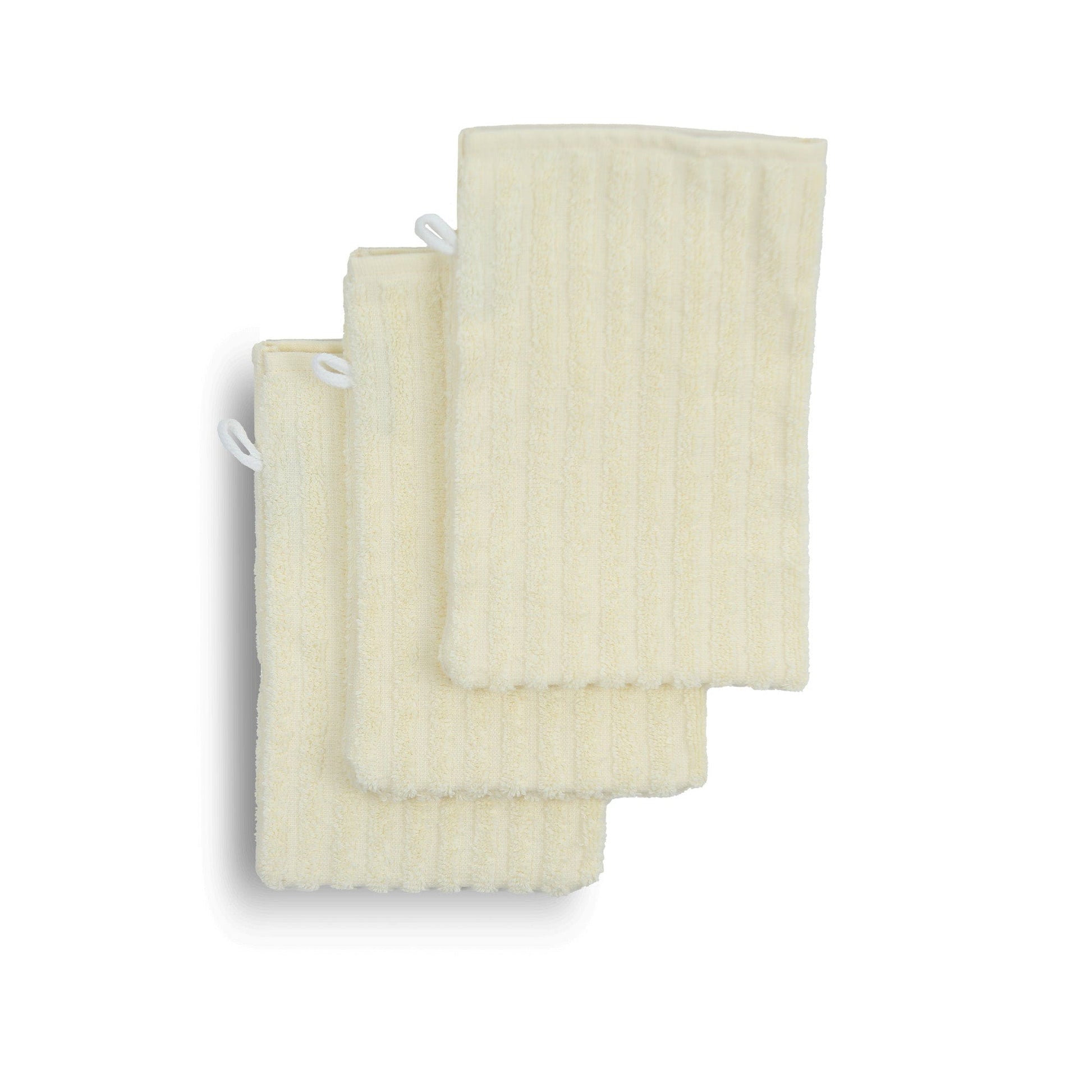 Weberei Pahl Waschhandschuh Capri Jenny 16x23 cm (VANILLE) 103951