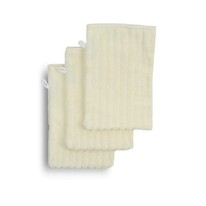 Weberei Pahl Waschhandschuh Capri Jenny 16x23 cm (VANILLE) 103951