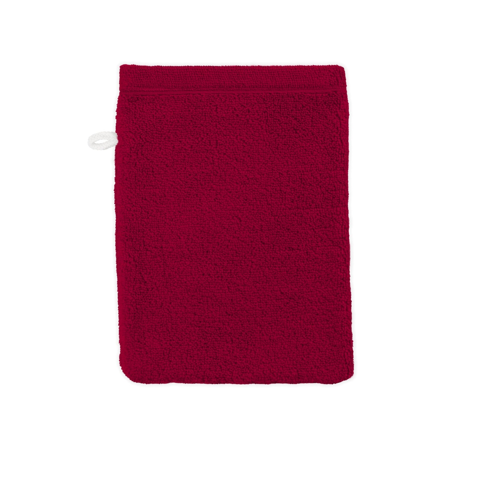 Weberei Pahl Waschhandschuh Roma Gina 16x23 cm (DUNKELROT) 104173