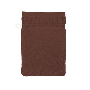 Weberei Pahl Waschhandschuh Roma Maria 16x23 cm (BRAUN) 104226