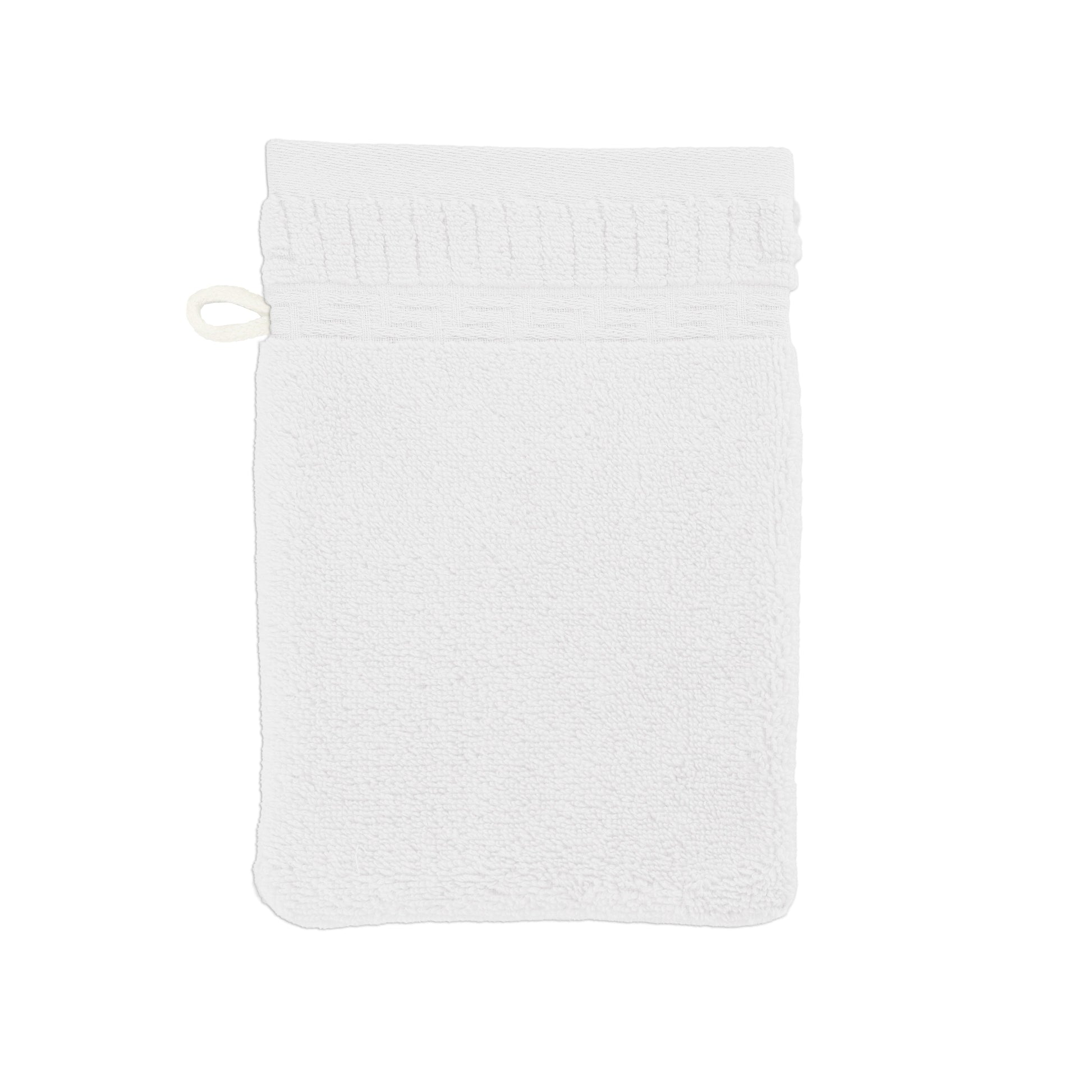 Weberei Pahl Waschhandschuh Roma Maria 16x23 cm (WEISS) 104234